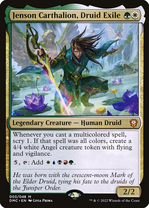 Jenson Carthalion, Druid Exile Foil (DMC) #3