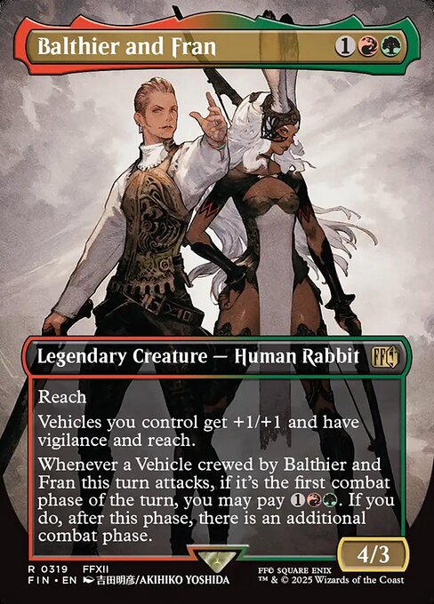 Balthier and Fran (FIN) 319 - Near Mint
