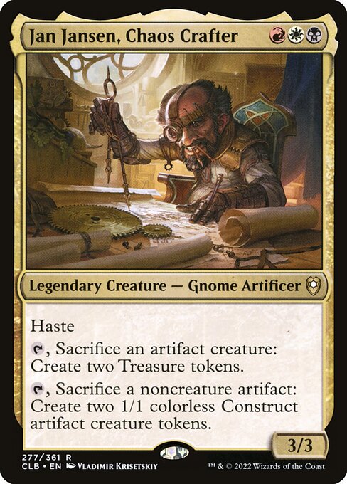 Jan Jansen, Chaos Crafter Foil (CLB) #277