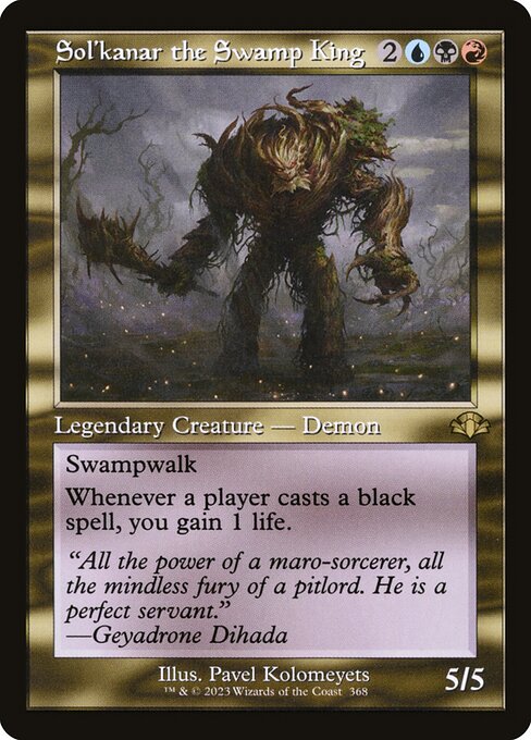 Sol'kanar the Swamp King (DMR) 368 - Near Mint