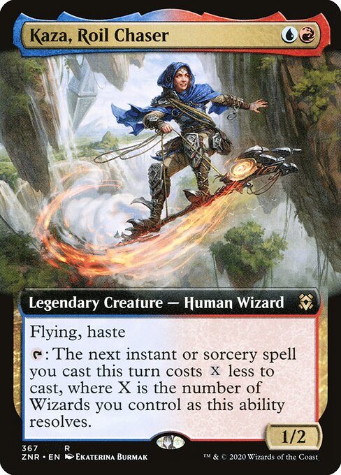 Kaza, Roil Chaser Foil (ZNR) #367