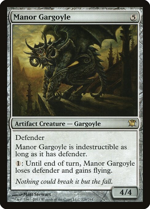 Manor Gargoyle (ISD) 228 - Near Mint