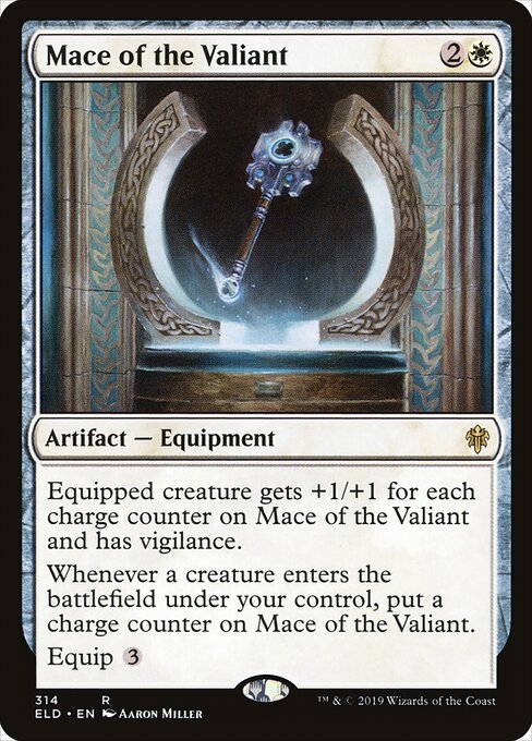 Mace of the Valiant (ELD) 314 - Near Mint