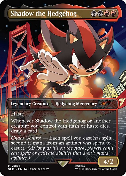 Shadow the Hedgehog Foil (SLD) #2086