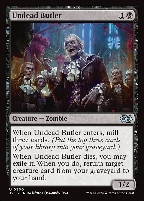 Undead Butler (J25) 500 - Near Mint