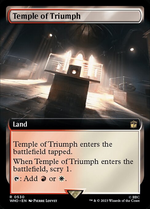 Temple of Triumph (WHO) 530 - Near Mint