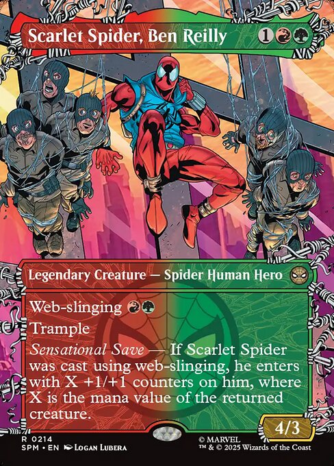 Scarlet Spider, Ben Reilly Foil (SPM) #214