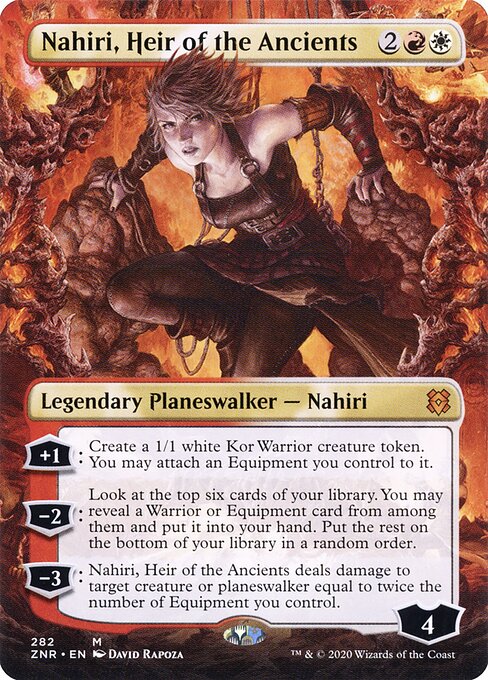 Nahiri, Heir of the Ancients (ZNR) 282 - Near Mint