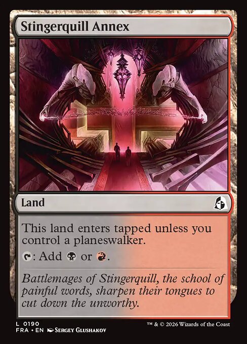 Stingerquill Annex (FRA) 190 - Foil - Near Mint