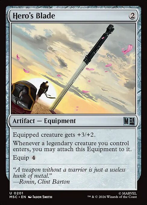 Hero's Blade (MSC) 201 - Near Mint
