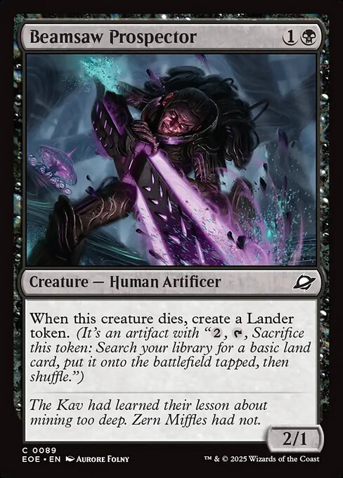 Beamsaw Prospector - Edge of Eternities