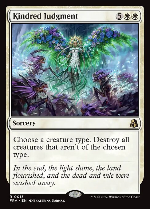 Kindred Judgment (FRA) 13 - Near Mint