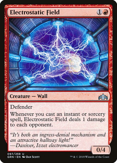 Electrostatic Field (GRN) 97 - Near Mint
