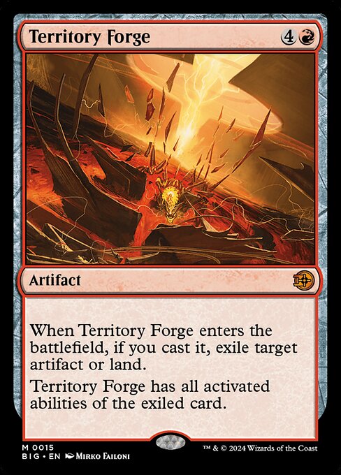 Territory Forge (BIG) 15 - Near Mint