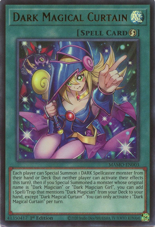 Dark Magical Curtain [Ultra Rare] MAMO-EN003 Near Mint