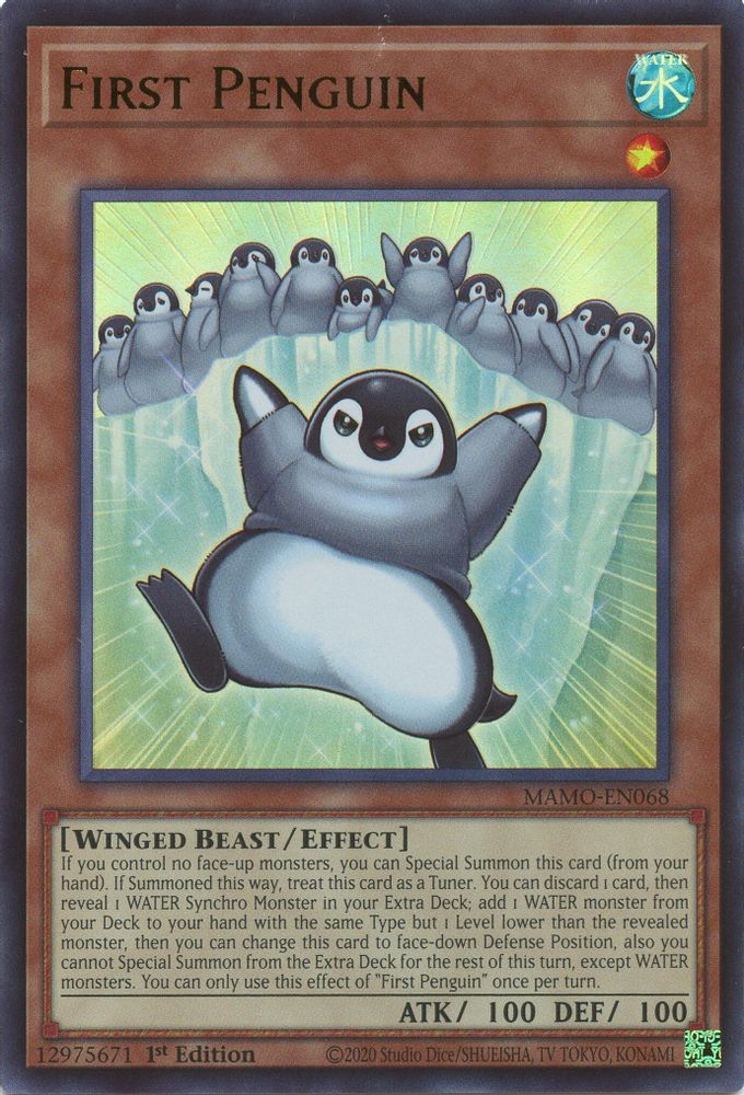 First Penguin [Ultra Rare] MAMO-EN068 Near Mint