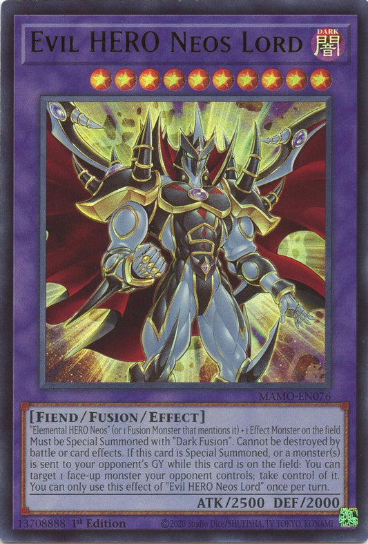 Evil HERO Neos Lord (MAMO) MAMO-EN076 - Near Mint