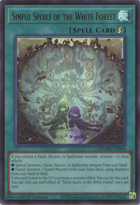 Sinful Spoils of the White Forest (MAMO) MAMO-EN099 - Near Mint