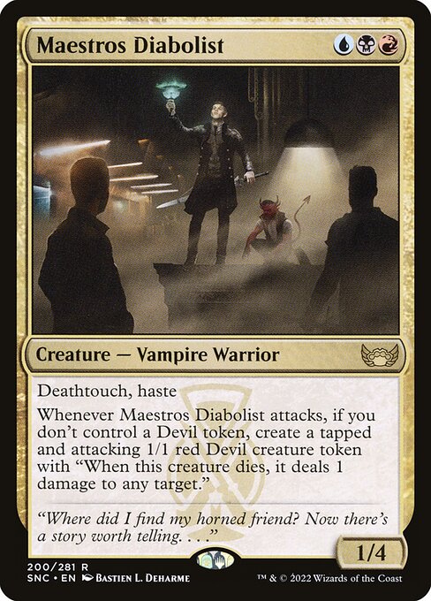 Maestros Diabolist (SNC) 200 - Near Mint