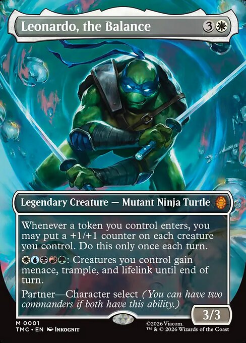 Leonardo, the Balance Foil (TMC) #1