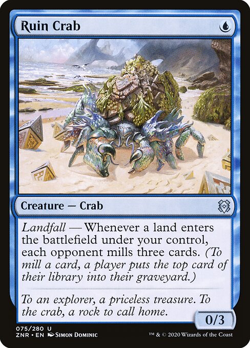 Ruin Crab (ZNR) 75 - Near Mint