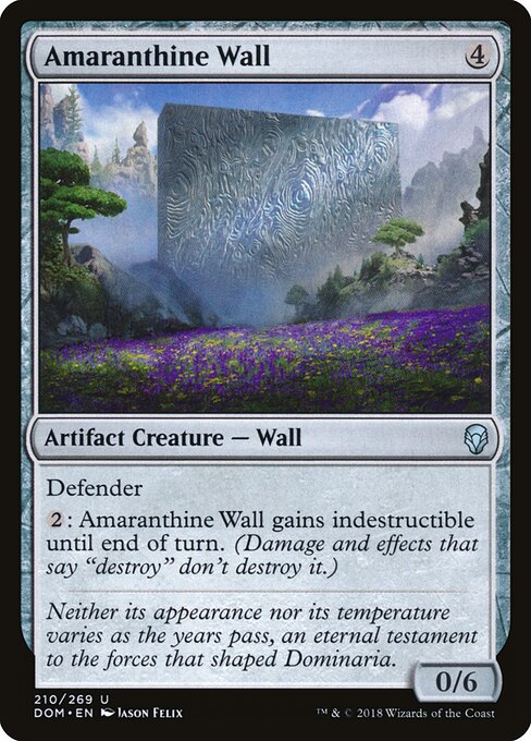 Amaranthine Wall (DOM) 210 - Near Mint