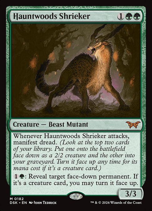 Hauntwoods Shrieker (DSK) 182 - Near Mint