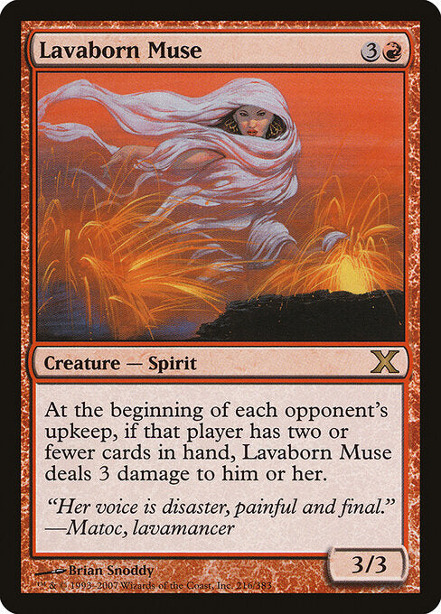 Lavaborn Muse (10E) 216 - Near Mint