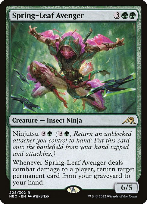 Spring-Leaf Avenger (NEO) 208 - Near Mint