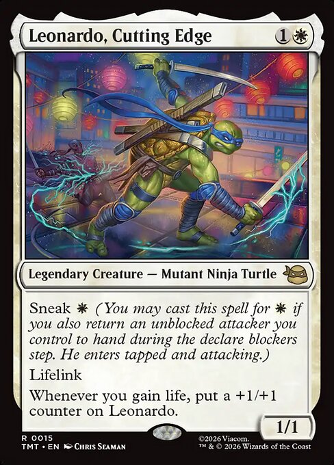 Leonardo, Cutting Edge (TMT) 15 - Near Mint