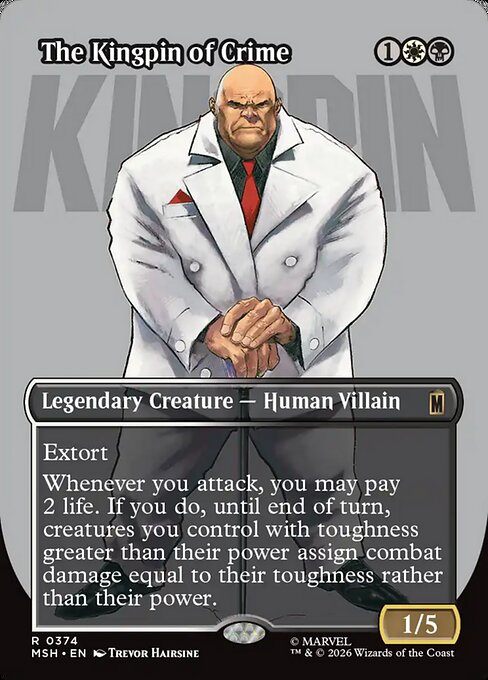 The Kingpin of Crime (MSH) 374 - Near Mint