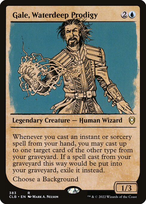 Gale, Waterdeep Prodigy (CLB) 383 - Near Mint