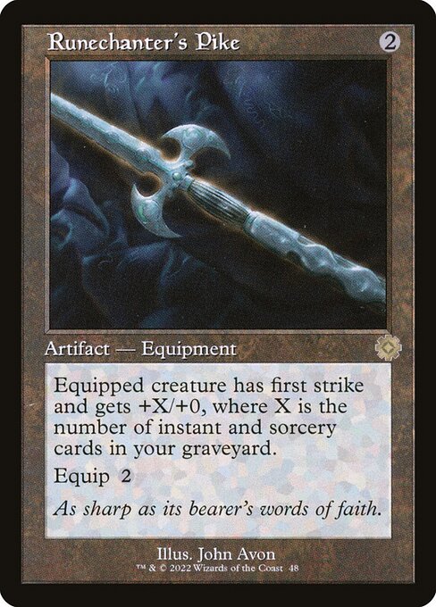 Runechanter's Pike (BRR) 48 - Near Mint