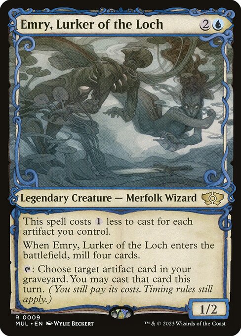 Emry, Lurker of the Loch (MUL) 9 - Near Mint