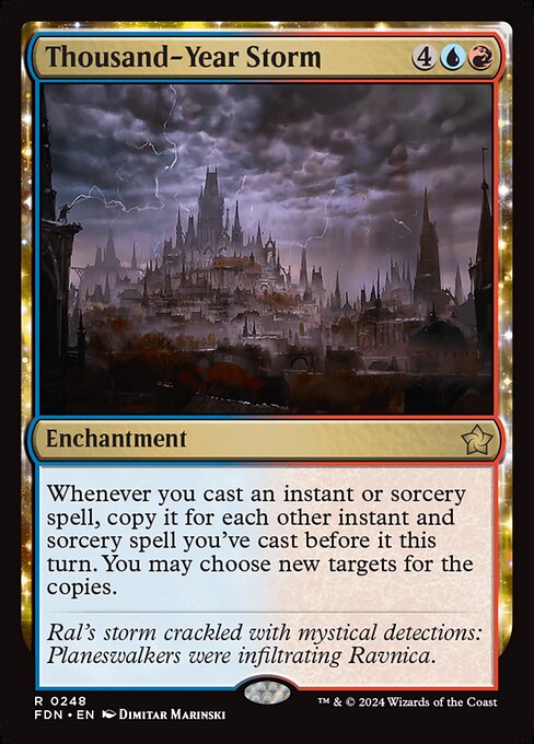 Thousand-Year Storm Foil (FDN) #248