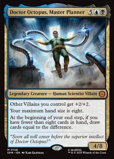 Doctor Octopus, Master Planner (SPM) 128 - Foil - Near Mint
