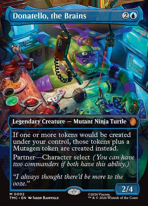 Donatello, the Brains Foil (TMC) #2