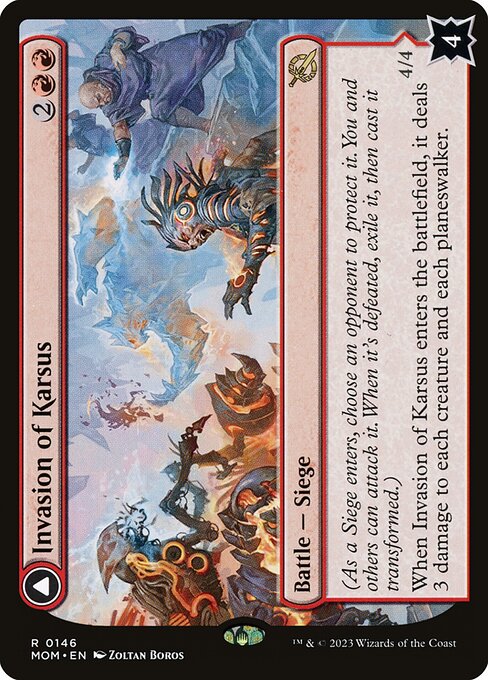Invasion of Karsus // Refraction Elemental (MOM) 146 - Near Mint