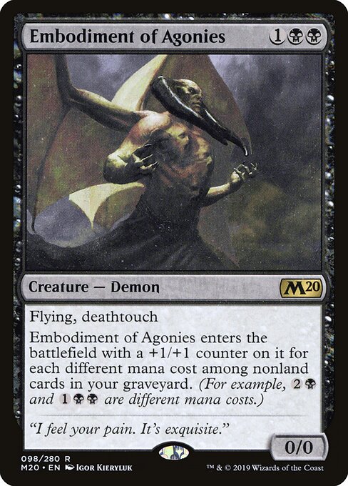Embodiment of Agonies (M20) 98 - Near Mint