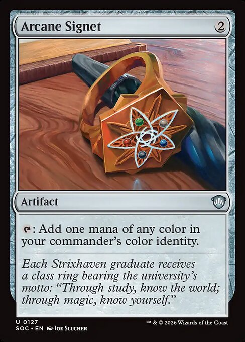 Arcane Signet (SOC) 127 - Near Mint