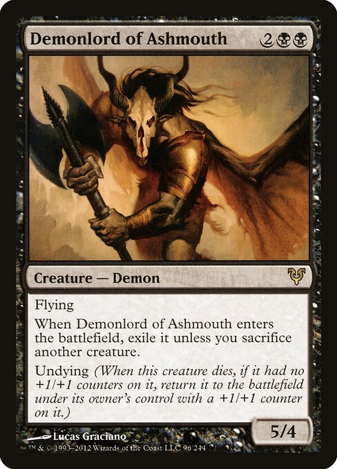 Demonlord of Ashmouth (AVR) 96 - Near Mint