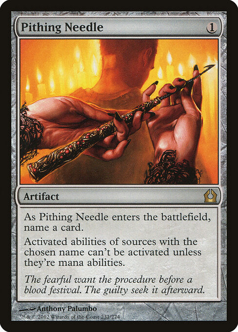 Pithing Needle (RTR) 231 - Near Mint