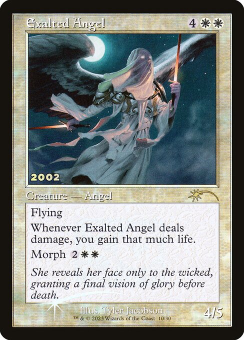 Exalted Angel (P30A) 10 - Foil - Near Mint