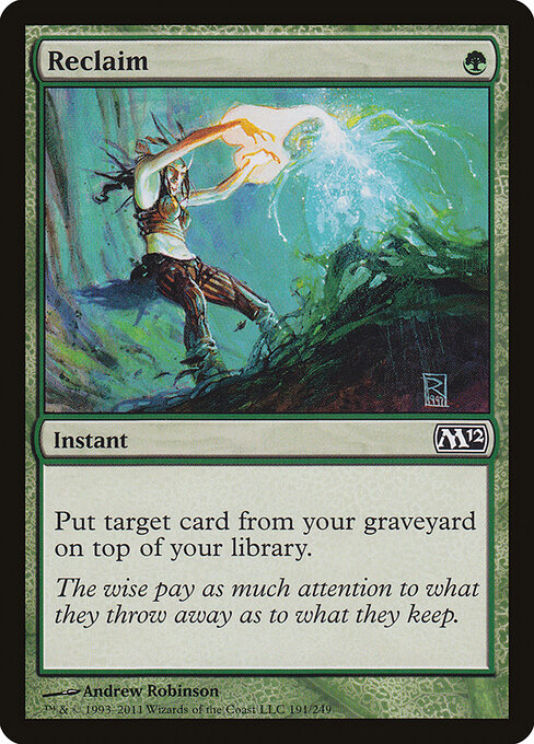 Reclaim Foil (M12) #191