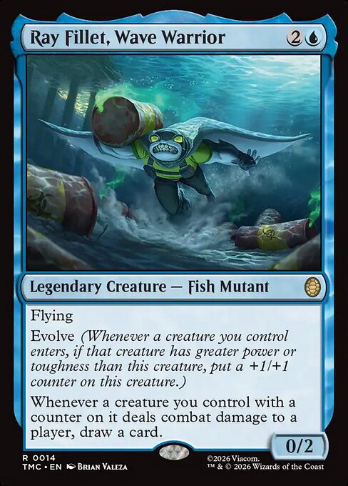 Ray Fillet, Wave Warrior (TMC) 14 - Near Mint