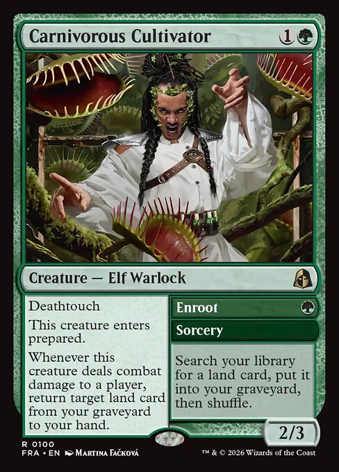 Carnivorous Cultivator // Enroot (FRA) 100 - Foil - Near Mint