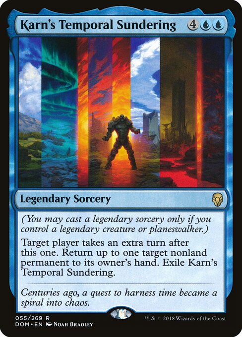 Karn's Temporal Sundering (DOM) 55 - Near Mint