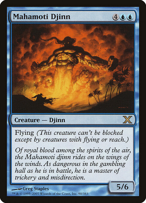 Mahamoti Djinn (10E) 90 - Near Mint