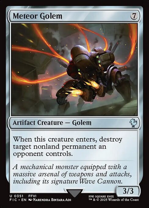 Meteor Golem (FIC) 351 - Near Mint