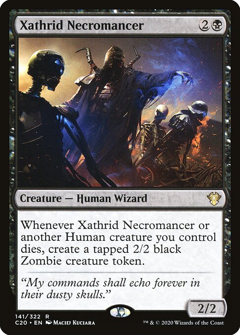Xathrid Necromancer (C20) 141 - Near Mint